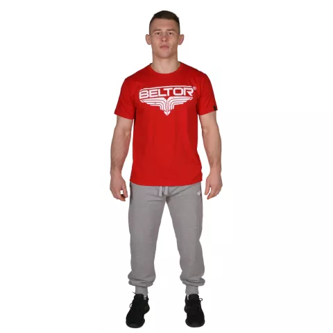 Koszulka Męska Fight Brand CLASSIC Red - Beltor