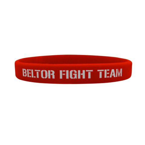 Opaska (wristband) Beltor Fight Team Red B0339