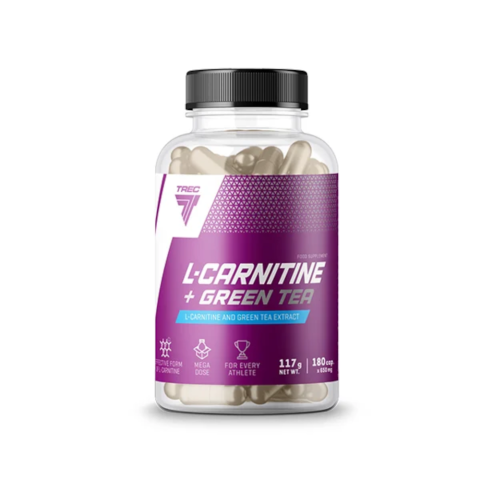 L-carnitine + Green Tea 90 caps. L-karnityna Trec Nutrition