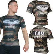 Rashguard Męski Compression Gear ARMY Shortsleeve - Beltor