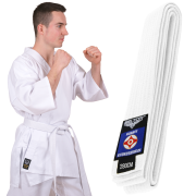 Biały Pas Karate Kyokushinkai 280 cm - Beltor