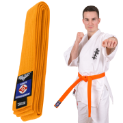 Pomarańczowy Pas Karate Kyokushinkai 280 cm - Beltor