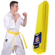 Żółty Pas Karate Kyokushinkai 260 cm - Beltor