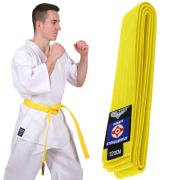 Żółty Pas Karate Kyokushinkai 320 cm - Beltor