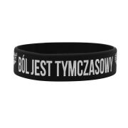 Opaska (wristband) Ból jest tymczasowy, duma jest wieczna B0332