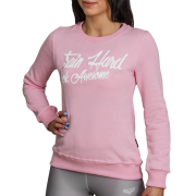 Bluza Damska Train Hard Crewneck Pink - Beltor