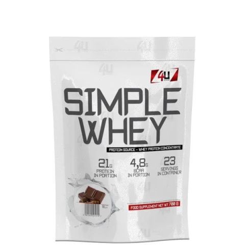 Simple Whey Protein 700g - 4U Nutrition