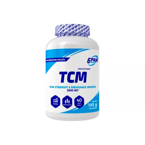 TCM 120 tabletek Jabłczan kreatyny - 6Pak