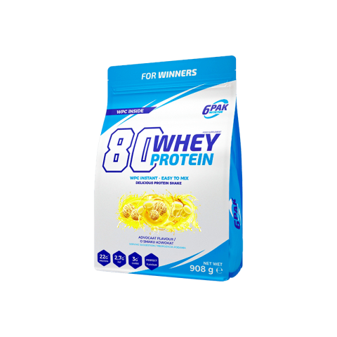 80 Whey Protein 908g - 6Pak