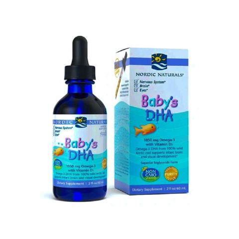 BABY'S DHA 1050 mg WITH VITAMIN D3 60 ml - NORDIC NATURALS