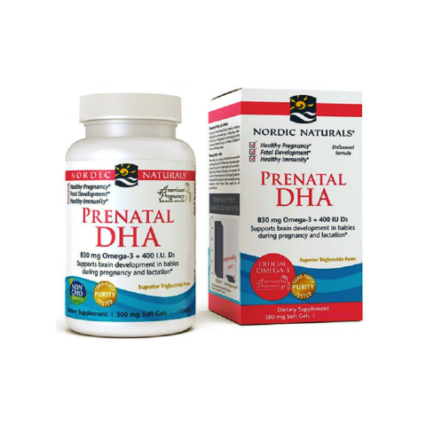 Prenatal DHA 830mg 180kaps. - NORDIC NATURALS