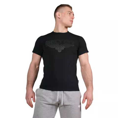 T-Shirt Slim BLACK ON BLACK Koszulka - Beltor