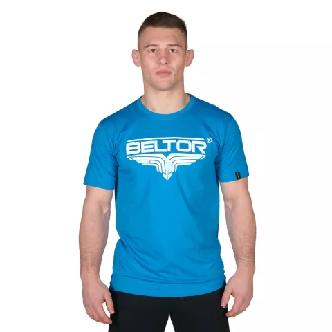 Koszulka Męska Fight Brand CLASSIC Blue - Beltor