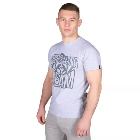 Koszulka Męska WRESTLING TEAM 01 Grey - Beltor