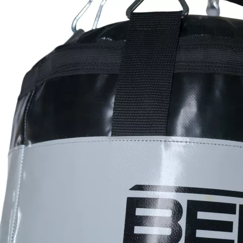 Treningowy worek bokserski do ćwiczeń wypełniony 120x35 cm + łańcuch - Beltor