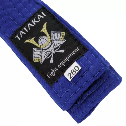 Pas do kimona karate Kyokushinkai TATAKAI niebieski 280 Produkt polski - Beltor