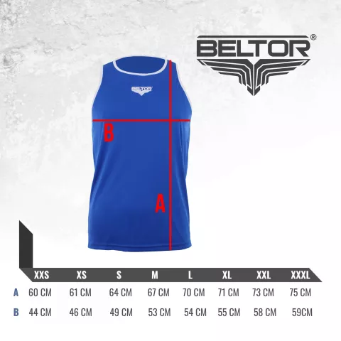 Koszulka bokserska TANK TOP DO BOKSU na ramiączkach BOXING ALPHA - Beltor