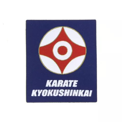 Zestaw 3 naszywek do naprasowania karate Kyokushinkai KANJI KANKU - Beltor