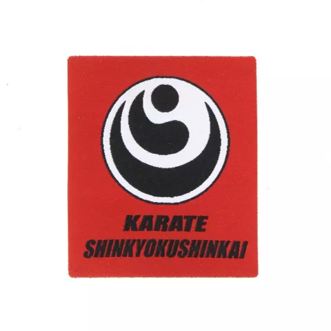 Zestaw 3 naszywek do naprasowania karate Shin Kyokushinkai KANJI - Beltor