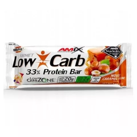 Baton Low Carb 33% Protein Bar 60g - Amix