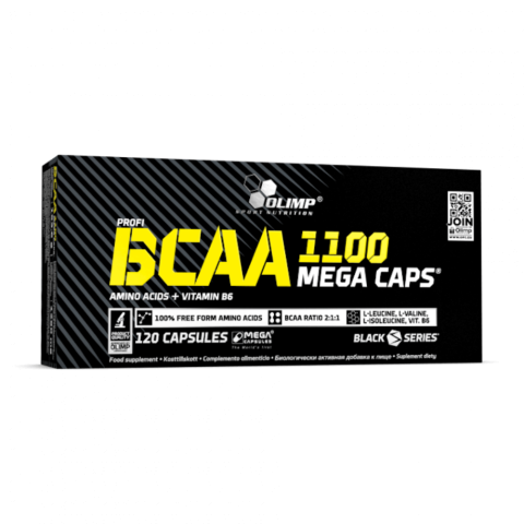 BCAA Mega Caps - 120 kapsułek