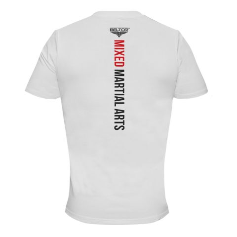T-shirt Mixed Martial Arts - White - Beltor