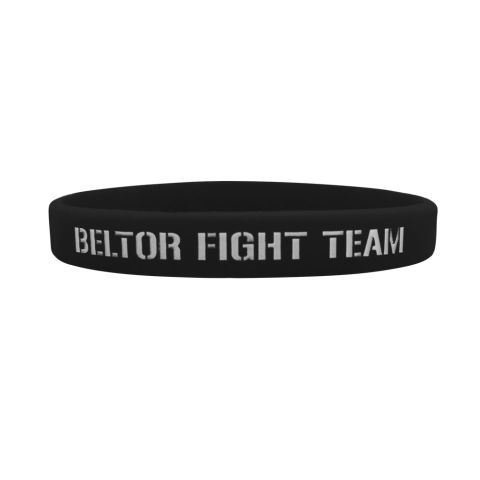 Opaska (wristband) Beltor Fight Team Black B0338