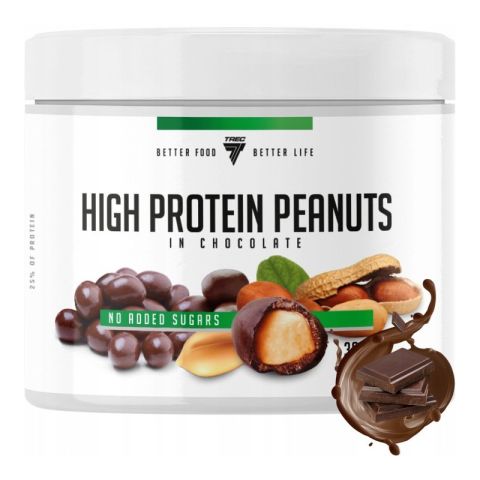 BETTER FOOD HIGH PROTEIN PEANUTS CHOCOLATE 300G - TREC
