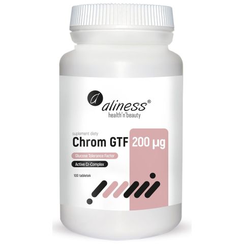 Chrom GTF Activr Cr-Complex 200ug 100tab - Aliness