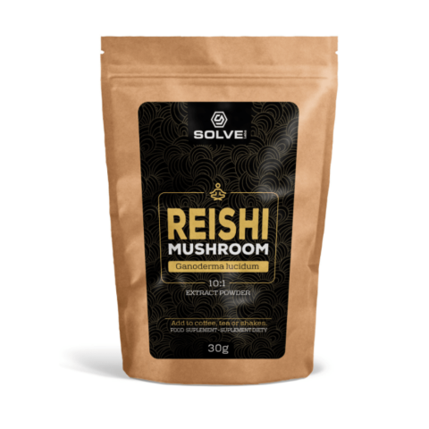 REISHI MUSHROOM 30 g. - SOLVE LABS