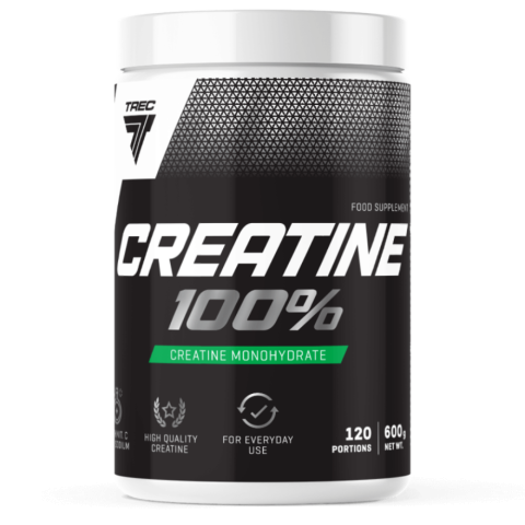 Creatine 100% 600 g. Monohydrat kreatyny Trec Nutrition