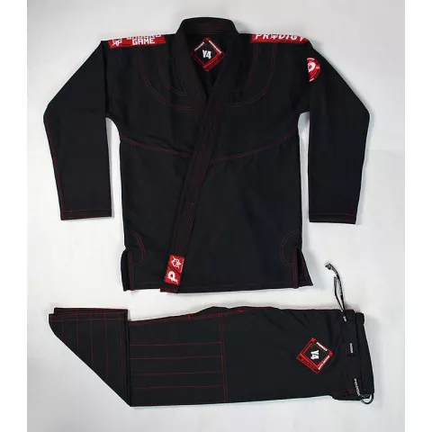 Kimono GI do BJJ dla nastolatków PRODIGY Czarne - Ground Game