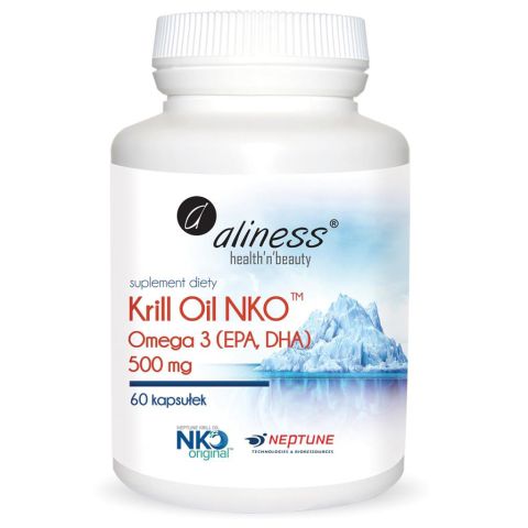 Krill Oil NKO 500mg 60caps - Aliness