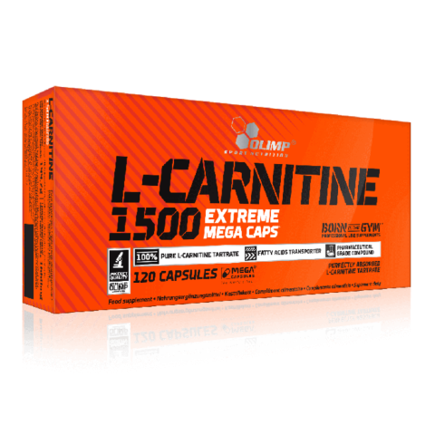 L-karnityna 1500 Extreme Mega Caps 120 kaps