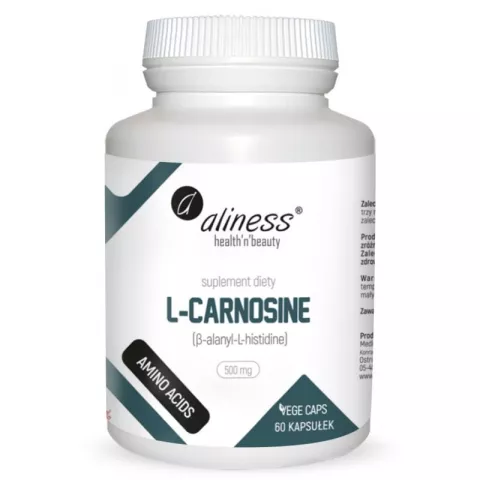 L-carnosine 500mg 60vtabs - Aliness