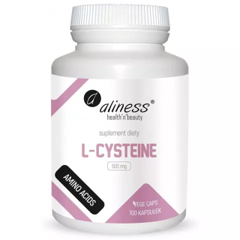 L-Cysteine 500 mg x 100 Vege caps - Aliness