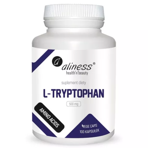 L-Tryptophan 500 mg x 100 Vege caps - Aliness