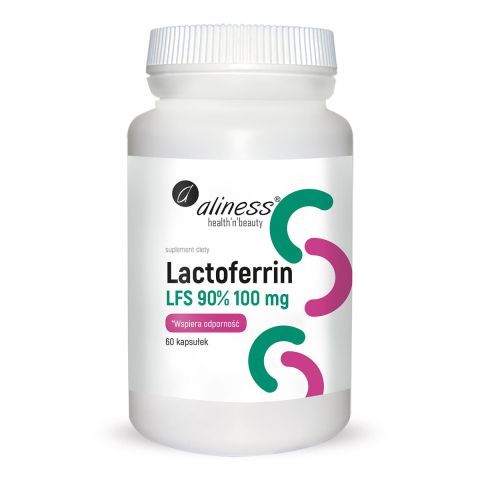 Lactoferrin LFS 90% 100mg 60caps - Aliness