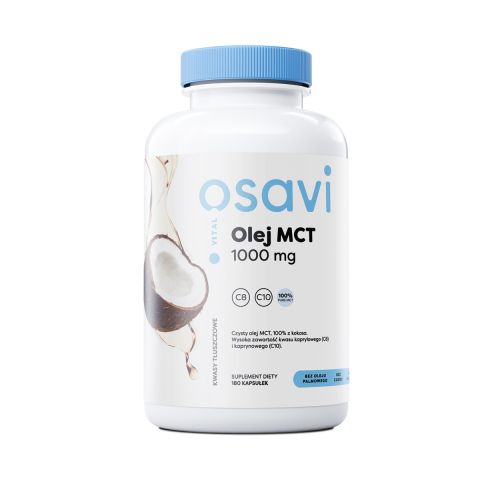 Olej MCT 1000mg 180caps - Osavi