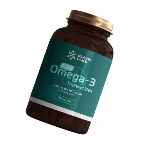 Brain OMEGA 3 Triglicerides 90 kaps - Slavic Labs