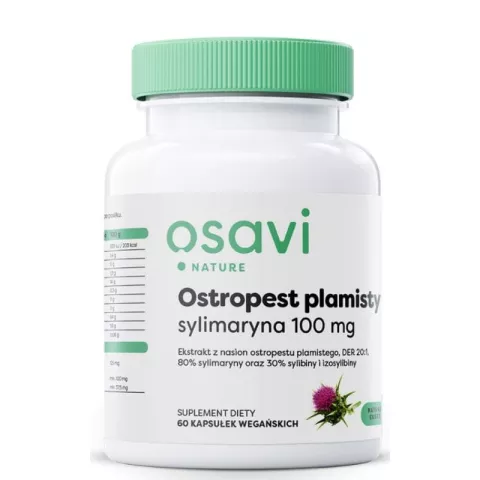 Ostroplest plamisty, Sylimaryna 100 mg 120 vcaps - Osavi