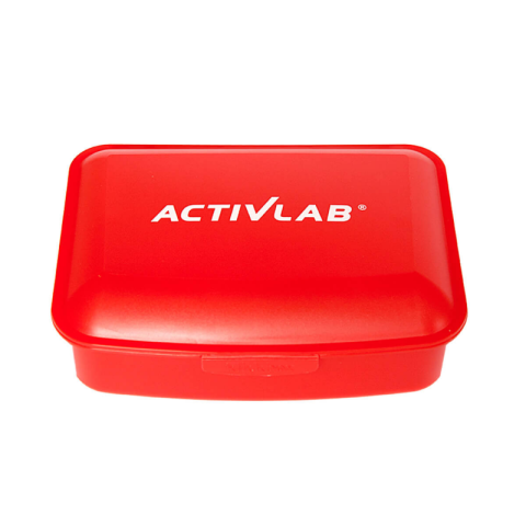 Opakowanie na kapsułki ( Pillbox ) - czerwony - Activlab
