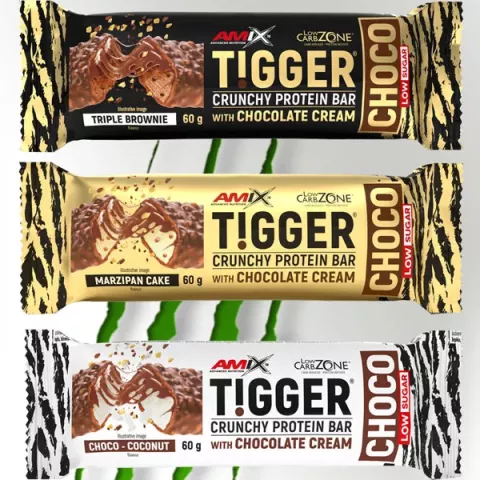 Baton tiger ZERO CHOCO PROTEIN BAR 60 g - Amix