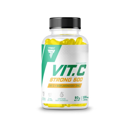 VIT. C STRONG 500 - 100 CAP - Trec Nutrition