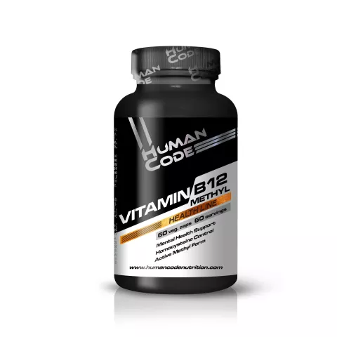 Vitamin B12 / 60 vcaps.- HUMAN CODE