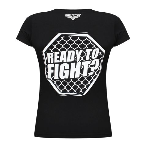 T-shirt Fight Brand Girl Octagon - tył