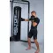 Treningowy worek bokserski do ćwiczeń wypełniony 150x35 cm + łańcuch - Beltor