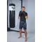 Treningowy worek bokserski do ćwiczeń wypełniony 120x30 cm + łańcuch - Beltor