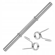 Gryf prosty gładki 40cm / 28mm + zaciski - Beltor