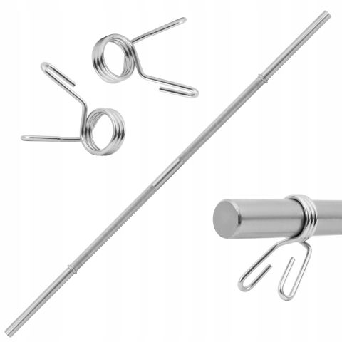 Gryf prosty gładki 100cm / 28mm + zaciski - Beltor